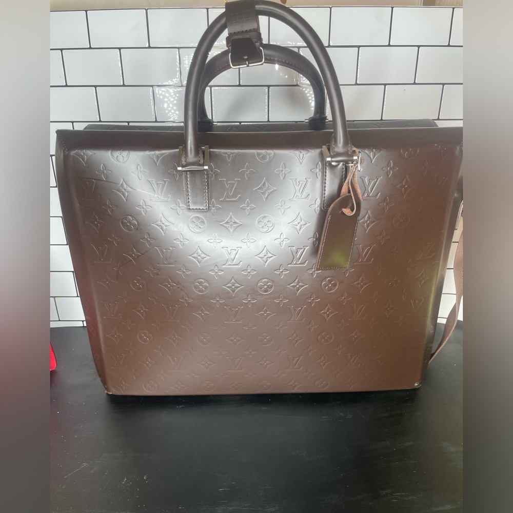 Louis Vuitton Ricky Monogram Glacé Deep Brown Carry-On